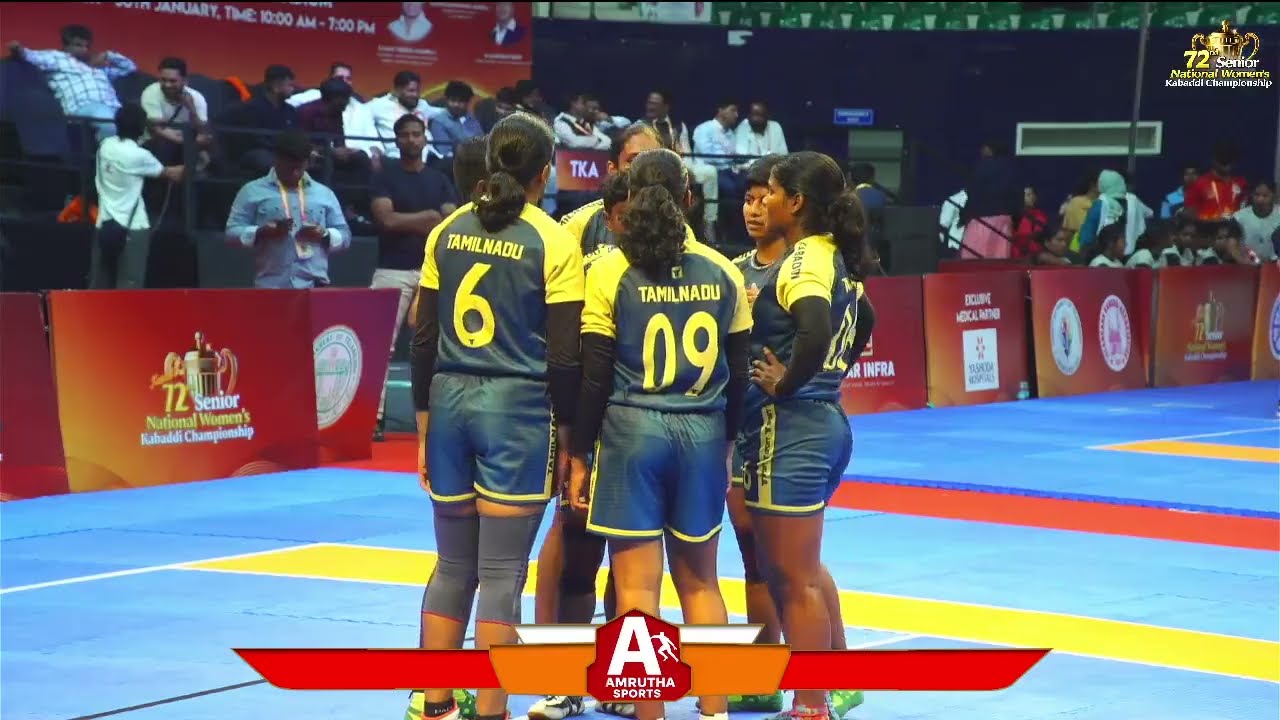 Tamil Nadu vs Uttarakhand | 72nd Senior National Women’s Kabaddi Championship 2026 | Full Match