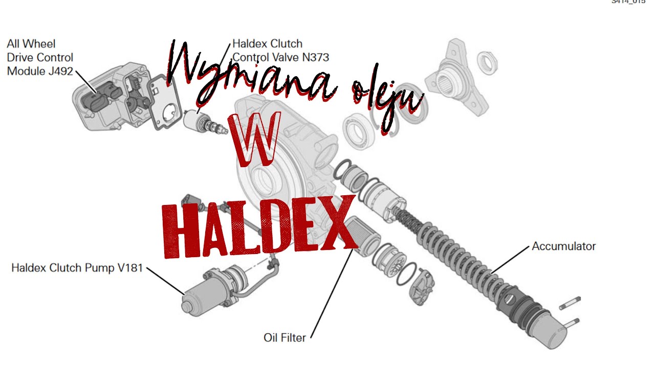 Jak wymienić olej oraz filter Haldex 4 Motion VW Tiguan 2.0 TDI/Haldex Fluid and Filter replacement