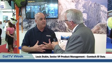 SatTV talks to Comtech EF Data @ CommunicAsia 2018