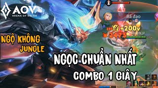 AOV :  NGỘ KHÔNG S1 2024 RỪNG | NGỌC CHUẨN NGỘ KHÔNG | - ARENA OF VALOR LIÊNQUÂNMOBILE ROV COT 傳說對決