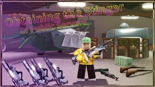 Obtaining the Stinger in a Public Lobby | Isle 9 Roblox