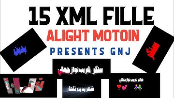 Top 15 Alight Motion Text Presets You NEED in 2025!/ New Text Color Xml Fille