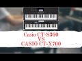 CASIO CT-X700 VS CASIO CT-S300 4K