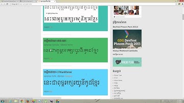 How to install khmer unicode for photoshop