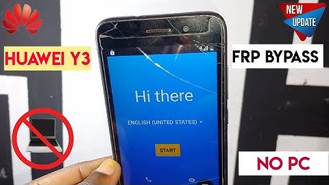 Huawei Y3 (CAG-L22) Frp Bypass ANDROID 8.0