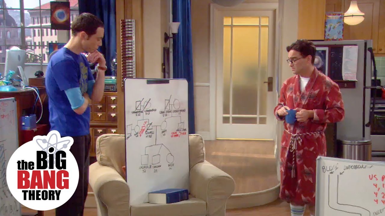 Sheldon Tries To Determine When He’ll Die | The Big Bang Theory - YouTube