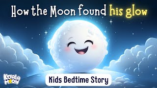 How the moon found his glow | Best Bedtime Stories for Toddlers & Kids Relaxing Kids Sleepy Stories