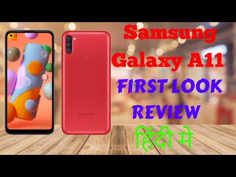 Samsung Galaxy A11 First Look Review in Hindi  Samsung Galaxy A11 Specification