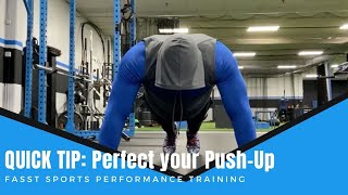 FASST Quick Tip: Perfect your Pushup