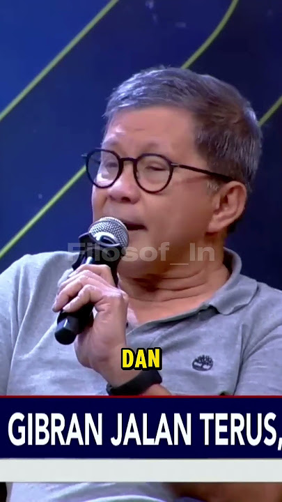 BEGINI JAWABAN ROCKY GERUNG KENAPA GUSDUR DIMINTA UNTUK MUNDUR!! #rockygerung