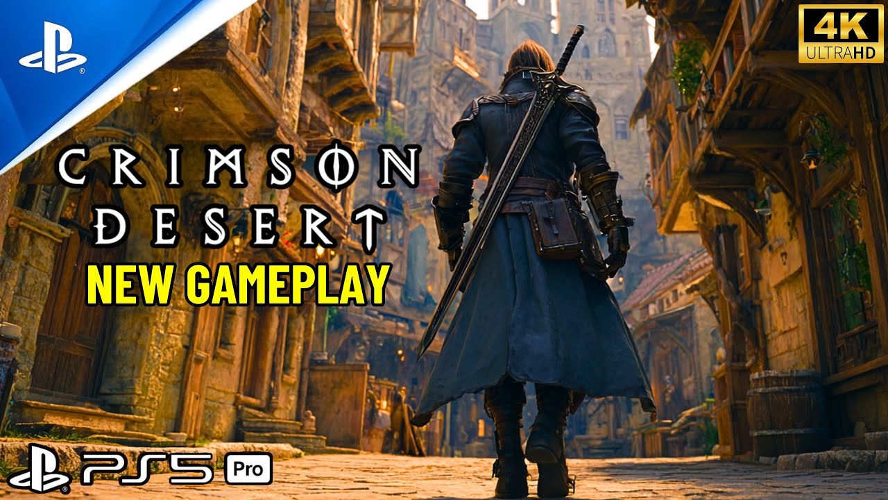 CRIMSON DESERT 37 Minutes of INSANE Boss Fights | New Gameplay Demo 4K ...