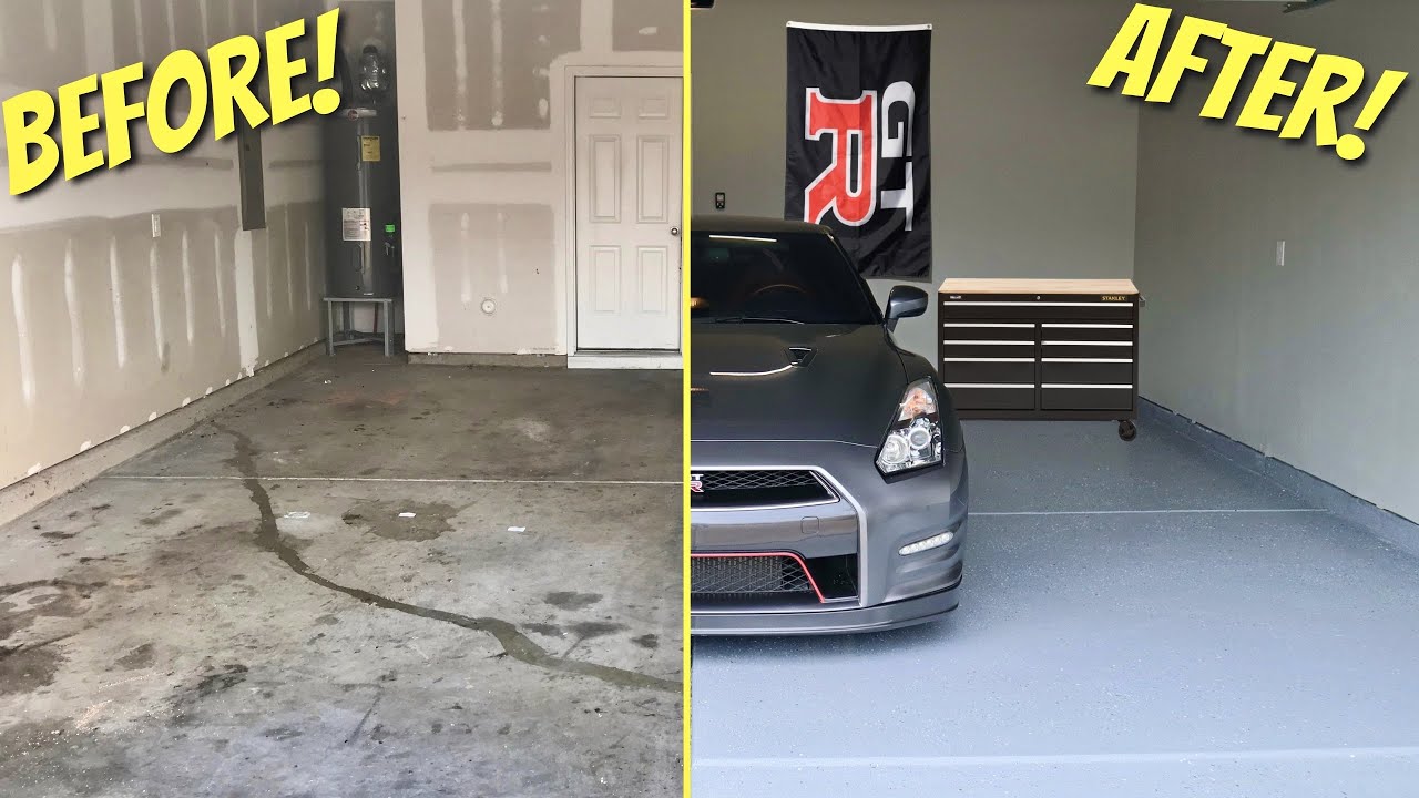 Garage Makeover Before and After - Make Mine a Spritzer