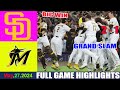 Sd padres vs mmi marlins may2724 full game hightlights  mlb hightlights 2024