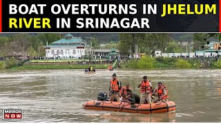 Boat Capsizes In Jhelum River | Several Minors Feared Drowned | Rescue Operations Underway