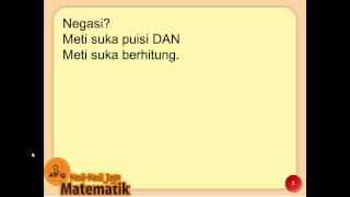 Tanya Jawab Matematika 1515 Negasi Logika dan ATAU