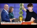 I did the dna yoyo trick on tv