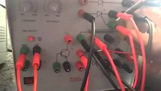 LC COMMUTATION pin connection (BE ECE 7th sem lab)