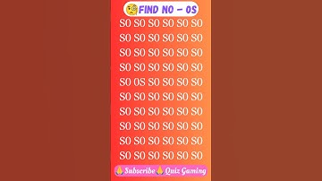 ⚠️ Don’t Scroll… This Number Is Hiding in Plain Sight! 🔢👀💥 Quiz Gaming #shorts #iqtest