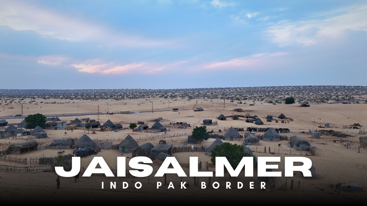 Jaisalmer Desert Ride 🏜️ | Tanot Mata Temple, Longewala Yudh Smarak & Border Road