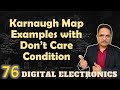 Karnaugh Map Examples: Part 3 – K Map with Don't care
