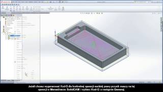 SolidCAM iMachining Training Course - Exer #2: Generate GCode and close the CAM-Part (PL)