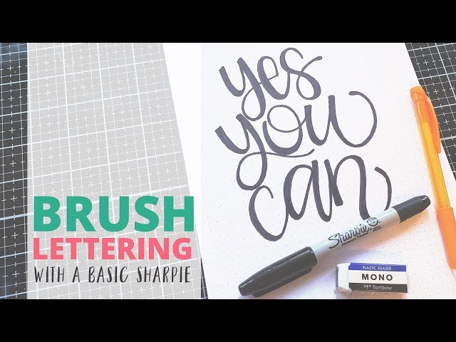 Sharpie® Art Pen Hand Lettering, Projects