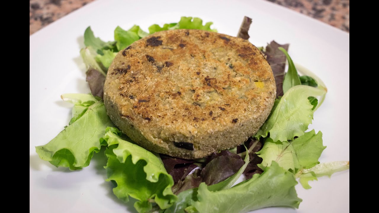 Burger Ceci E Melanzane Ricetta Vegan Youtube