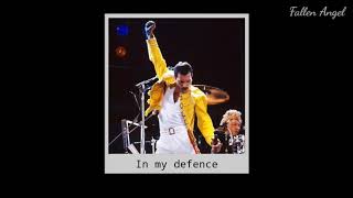 Freddie Mercury - In My Defence (legendado)