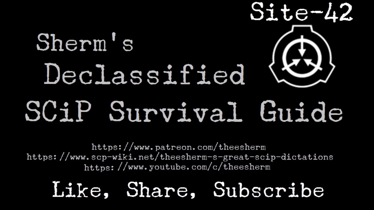 Patreon Exclusive — The SCP Foundation Database