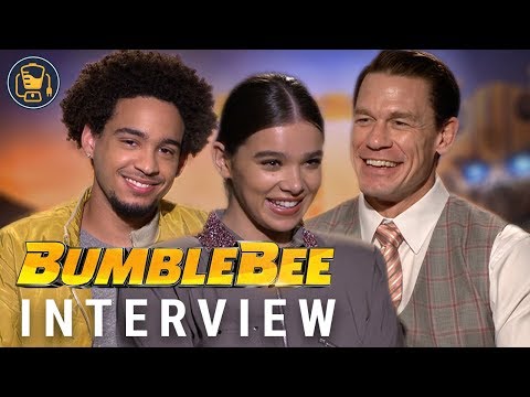 Hailee Steinfeld, John Cena and More Talk Bumblebee