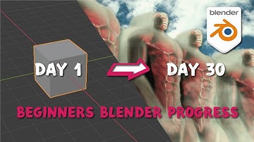 How I Learn Blender 30 Days Progress