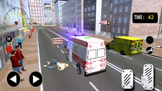 City Rescue Ambulance Emergency Simulator: Ambulance Car Game - Android IOS Gameplay screenshot 2