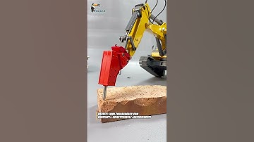 5901 MINI EXCAVATOR: SMALL SIZE, BIG POWER💥! #rc #rcmodel #excavator #model #rchobby