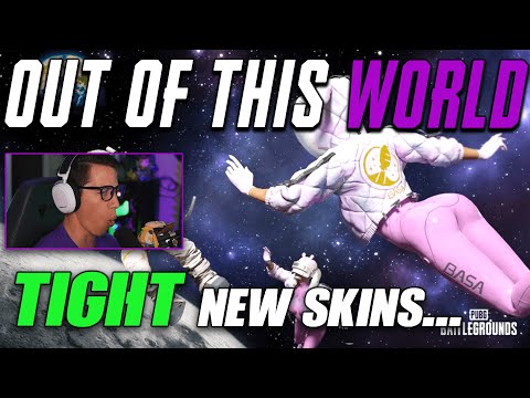 pubgスキン ハーフパンツ PUBG SEASON 13 NEW SPACE SKINS | BUNNY & SPACE SUITS | NEW