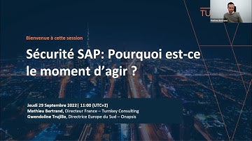 Sécurité SAP: Pourquoi est-ce le moment d