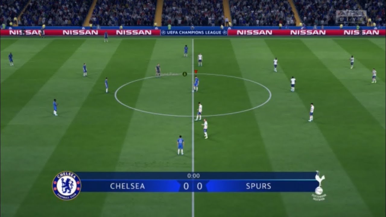 Chelsea Vs Spurs - Fifa 20 Demo Gameplay - YouTube