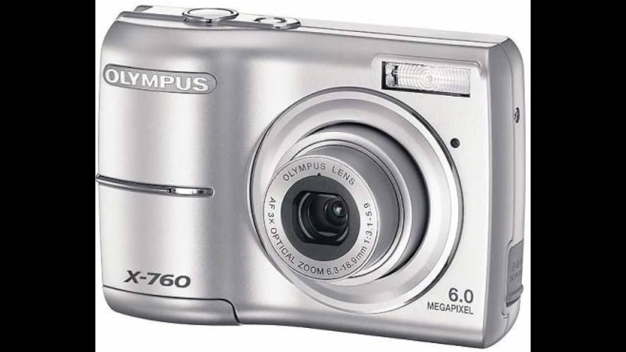 💥Olympus FE-170/X-760/C-505 6.0MP Digital Camera Silver💥WORKing