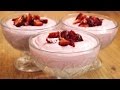 Творожно-клубничный десерт / Strawberry and cottage cheese dessert ♡ English subtitles