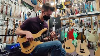 Lightwave Saber VL4 Fretless Bass Demo