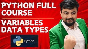 Python Full Course❤️ | Variables & Data Types | Everything Must Know | Lecture 1