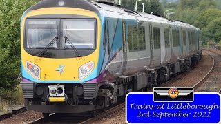 **TRANSPENNINE DIVERTS** Trains at Littleborough railway station (03/09/2022)