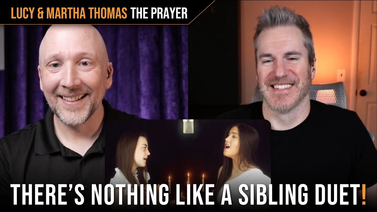 Vocal Coach & Songwriter First Time Reaction to Lucy & Martha Thomas's 'The Prayer'!