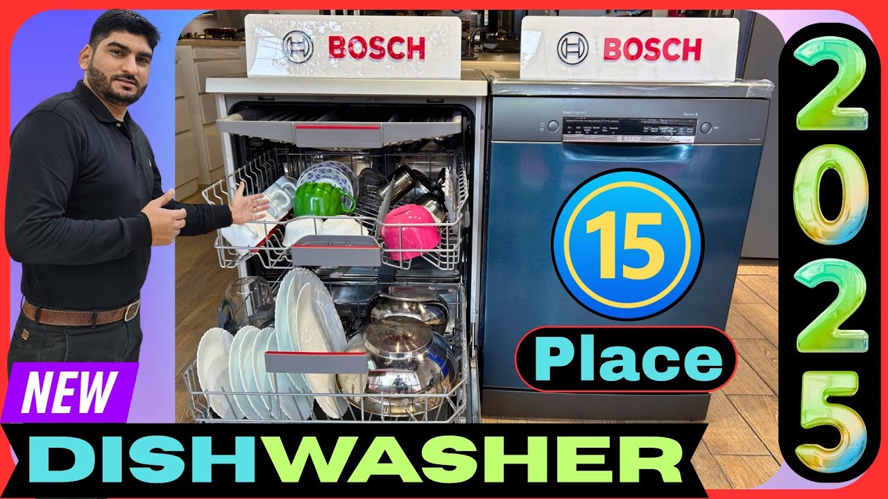 Bosch 15 Place Setting Series 6 Dishwasher SMS6HMC00I | Unboxing, Features, Usage Guide & Review