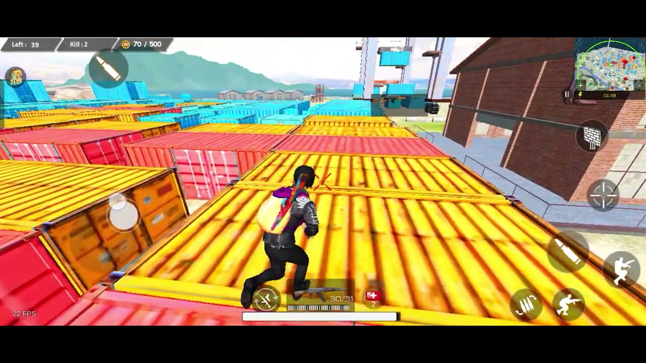 Battleground survival shooter