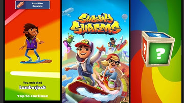 Subway surfers Edinburgh|Unlocking  Lumberjack hoverboard