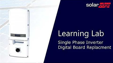 Inverter Digital Board Replacement