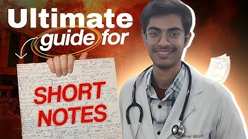 How to make effective Short notes 🔥‼️By AIR 59