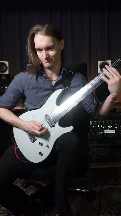 Symphony X on FRETLESS GUITAR is insane!  #fretlessguitar #progressivemetal #shredguitar