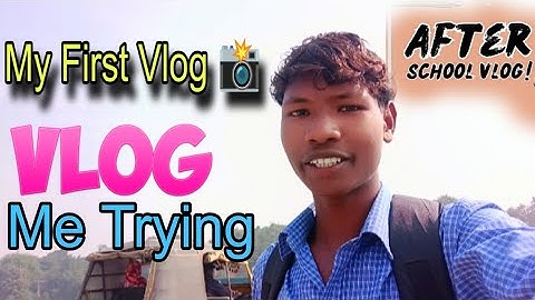 My first vlog || college jate samay 😍
