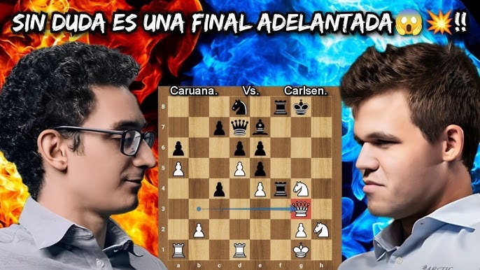 Duelo de Titãs: Caruana e Firouzja Travam Partida Espetacular de Xadrez! 